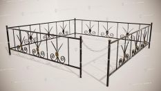 Кованые ограды - Адель 10 купить