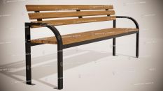 Кованые скамейки - ТИП-7 в Воронеже