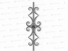 Балясины из профильной трубы - Балясина БТ-78 цена