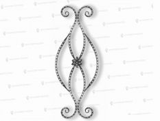 Балясины из профильной трубы - Балясина БТ-91 купить