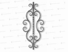 Балясины из профильной трубы - Балясина БТ-101 цена