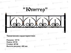 Кованые ограждения - Юпитер в Воронеже