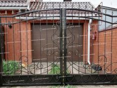 Фото кованых ворот